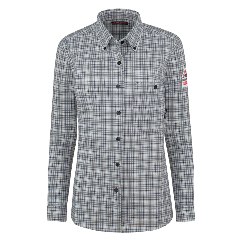 Bulwark FR Women's Flex Knit Button Down Shirt image number 0