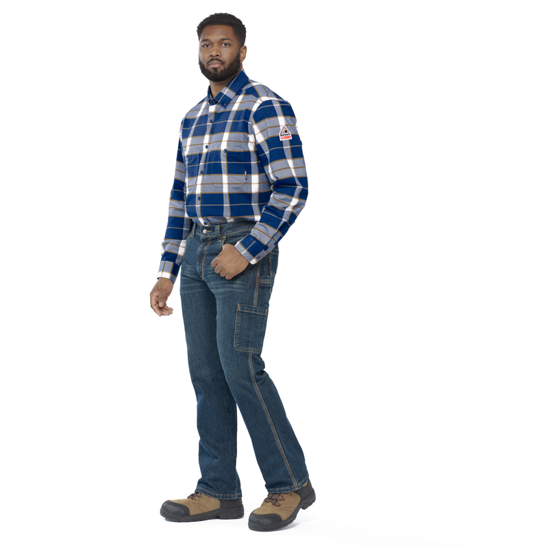 Bulwark FR Flex Knit Button Down Shirt image number 6