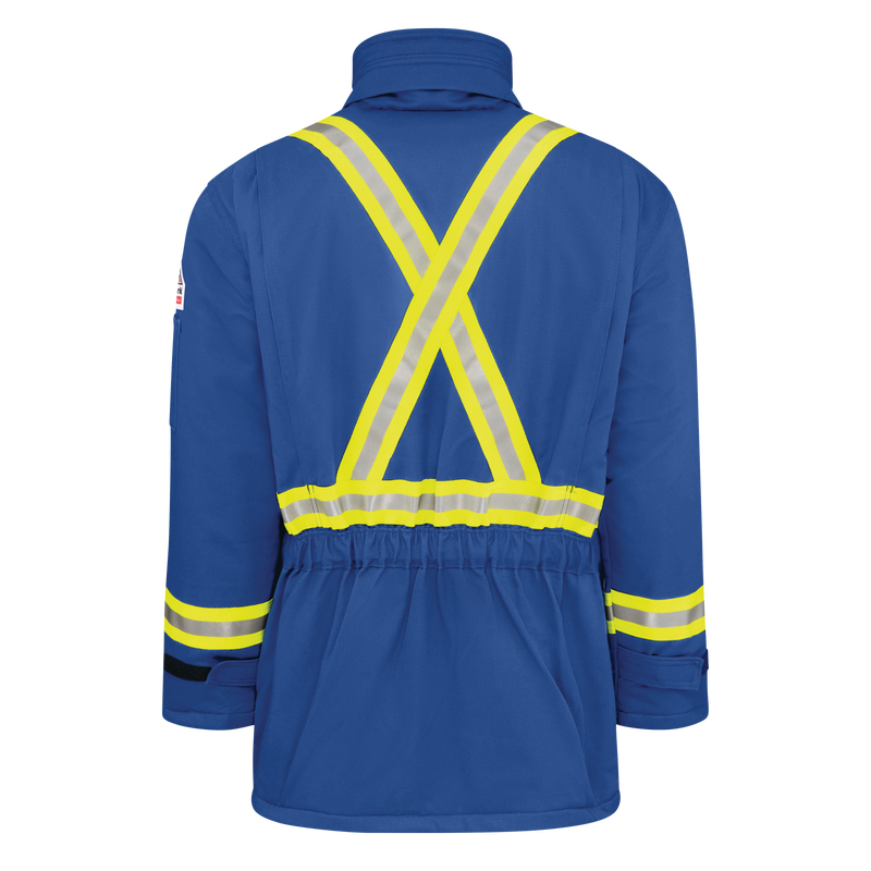 Men's Heavyweight Excel FR&reg; ComforTouch&reg; Insulated Deluxe Parka with Reflective Trim image number 1