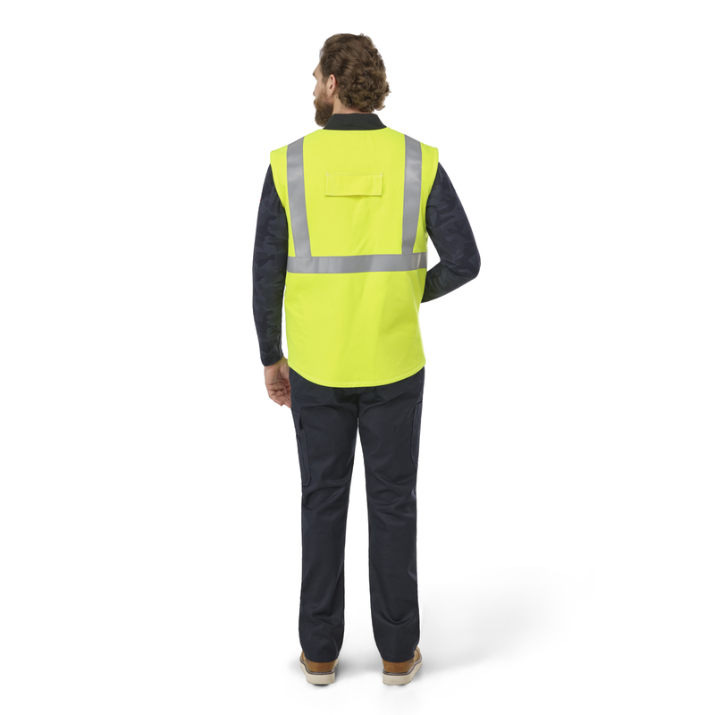 Men's FR Hi-Visibility Insulated Vest image number 3