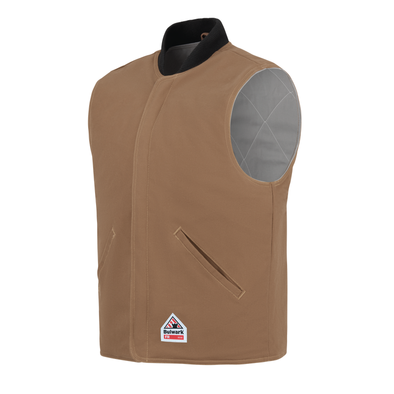 Brown Duck Vest Jacket Liner image number 3