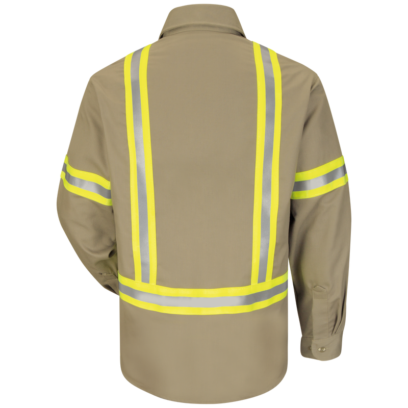 Men's Midweight FR Enhanced Visibility Uniform Shirt image number 1