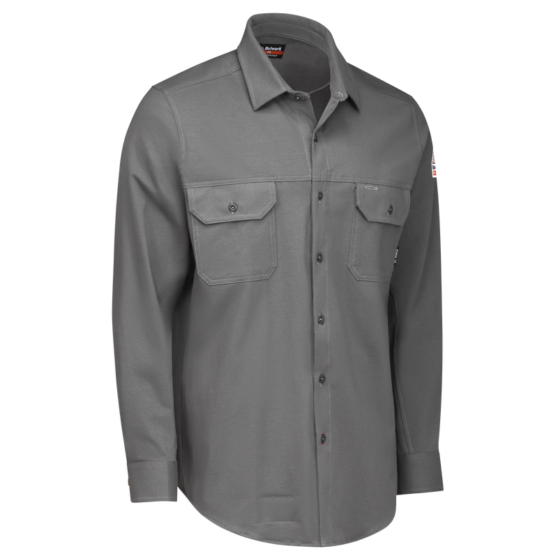 Bulwark FR Flex Knit Button Down Shirt image number 3