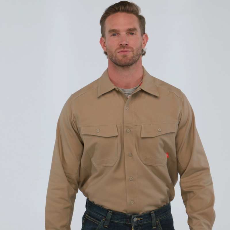 iQ Series&reg; Endurance Collection Men's FR Work Shirt image number 10