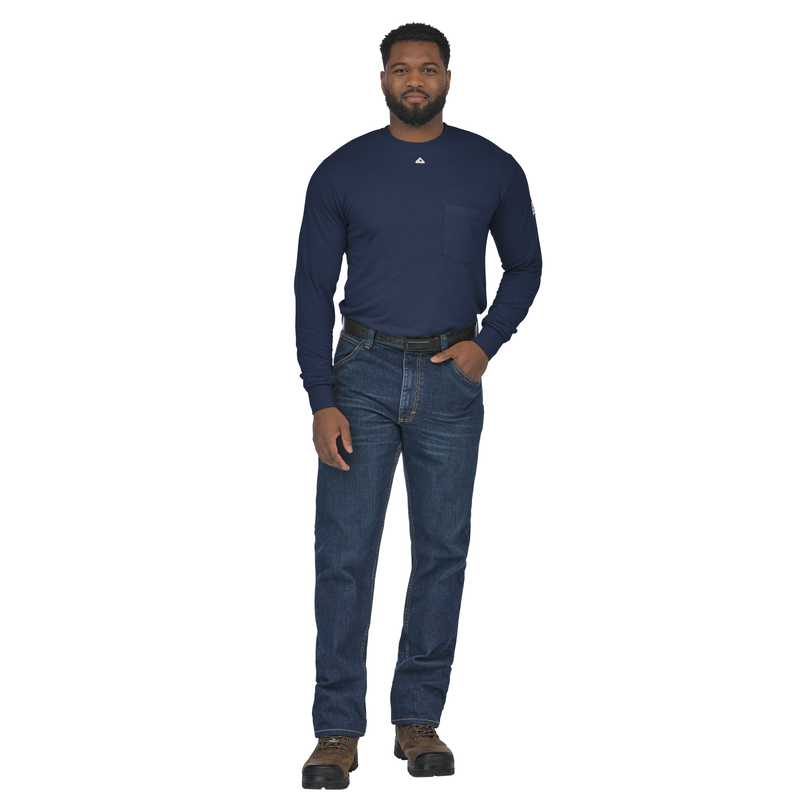 Men's Lightweight FR Long Sleeve T-Shirt image number 2