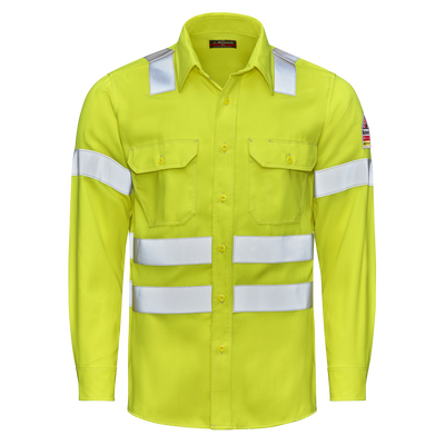Men's Hi-Visibility Work Shirt