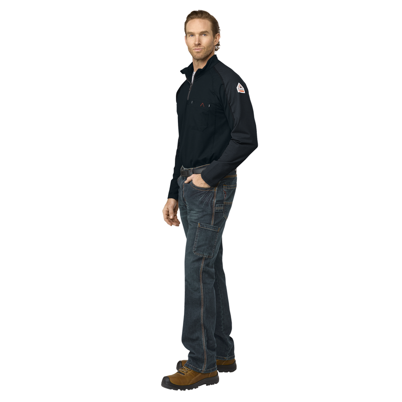 Men's 1/4 Zip Flex Knit image number 8