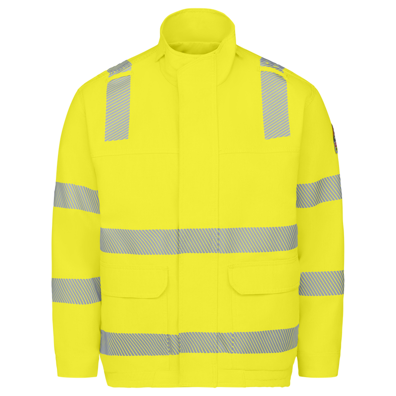 Hi-Visibility Lined Bomber Jacket image number 0