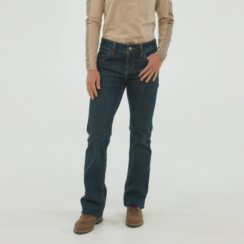 Women's Straight Fit Jean with Stretch image number 12