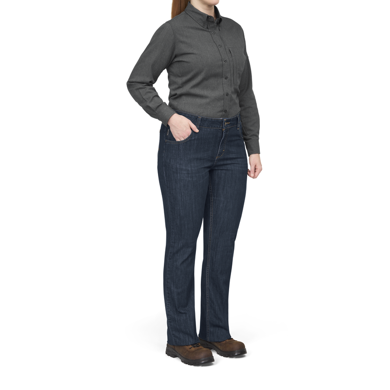 Women's Straight Fit Jean with Stretch image number 6