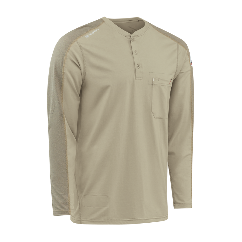 Men's Flex Knit Henley image number 2