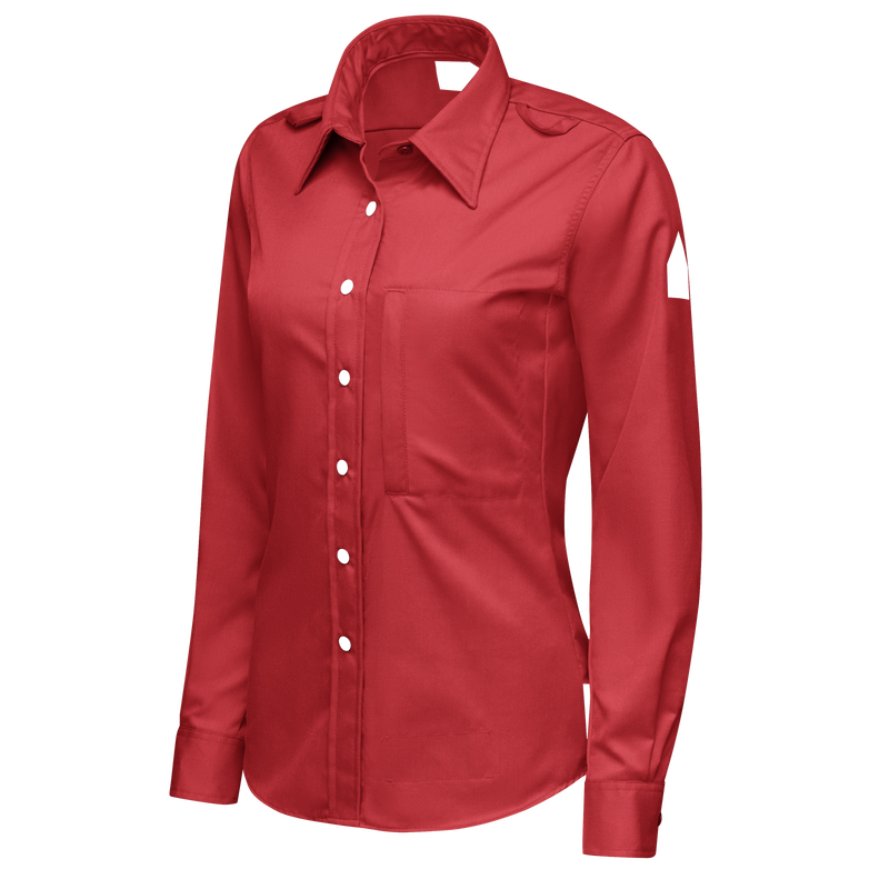 iQ Series&reg; Women&rsquo;s Midweight Comfort Snap-Front Woven Shirt image number 3