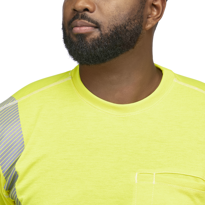 Men's Lightweight FR Hi-Visibility Long Sleeve T-Shirt image number 10