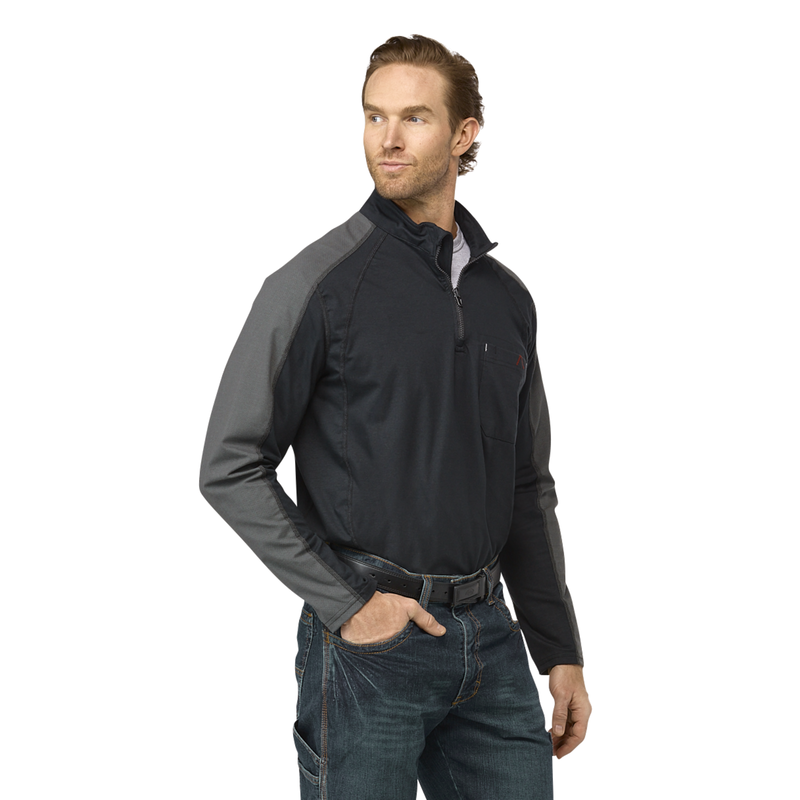 Men's 1/4 Zip Flex Knit image number 3