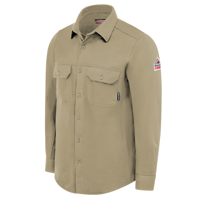 Bulwark FR Flex Knit Button Down Shirt image number 3
