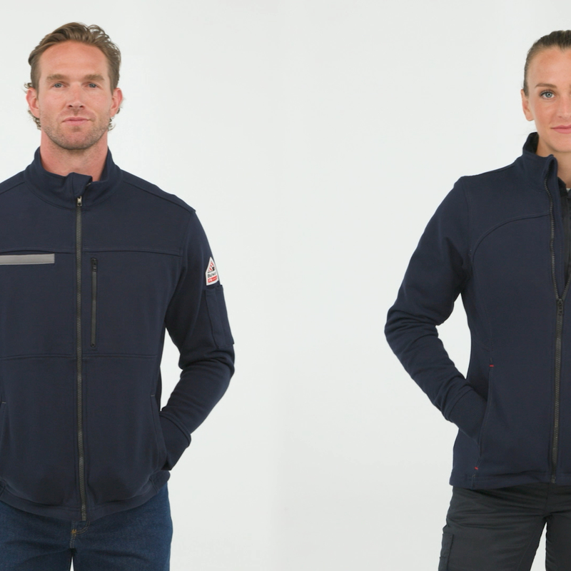 Men's Fleece FR Zip-Up Jacket image number 11