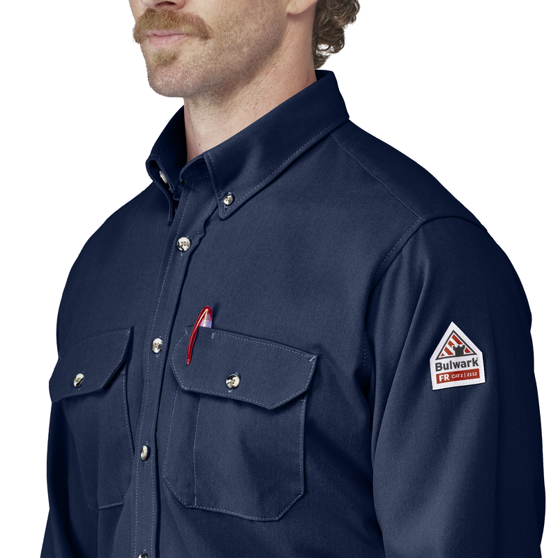 Men's Midweight FR Dress Uniform Shirt CAT 2 image number 6