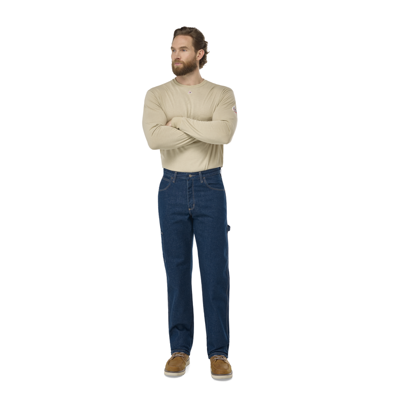 Men's Lightweight FR Long Sleeve T-Shirt image number 3