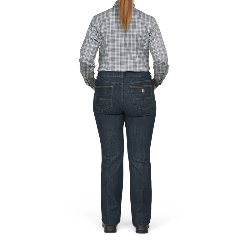 Bulwark FR Women's Flex Knit Button Down Shirt image number 5