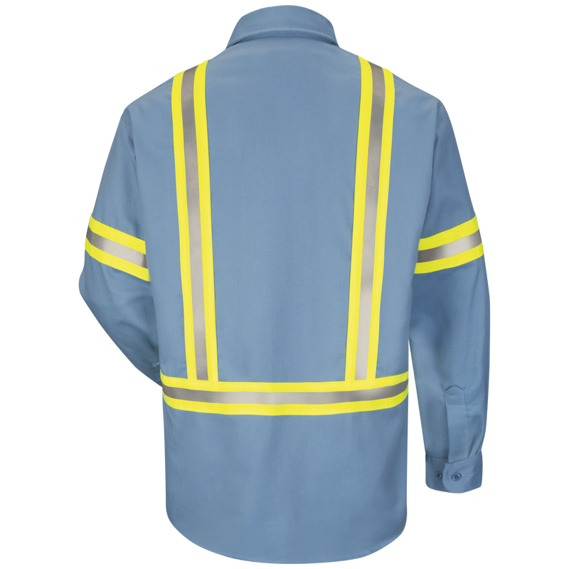 Men's Midweight FR Enhanced Visibility Uniform Shirt image number 1