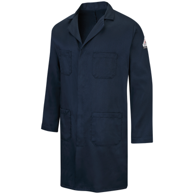 Men's Concealed Snap Front Lab Coat