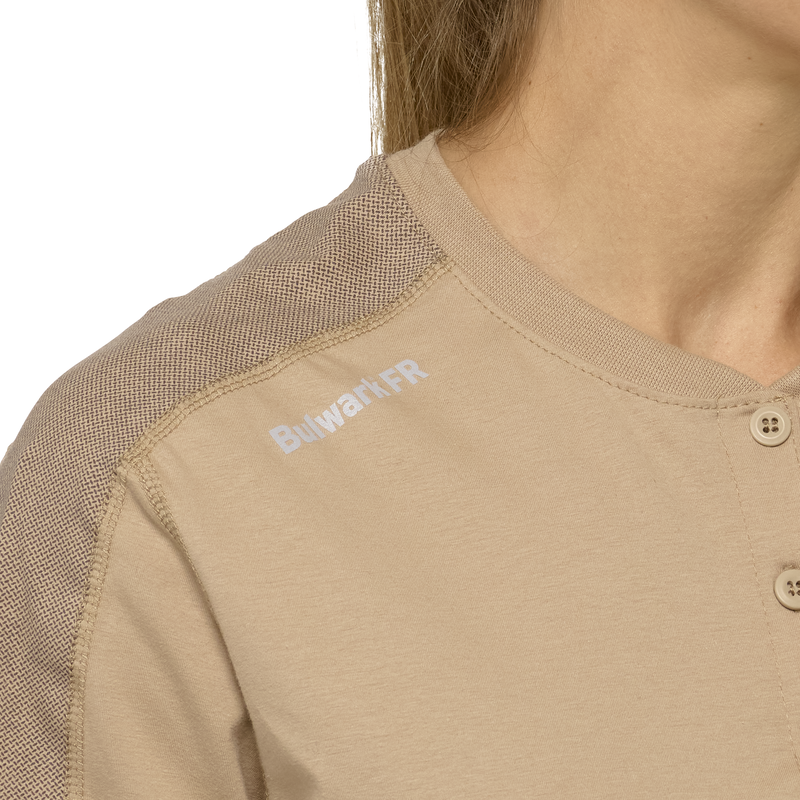 Women's Flex Knit Henley image number 8
