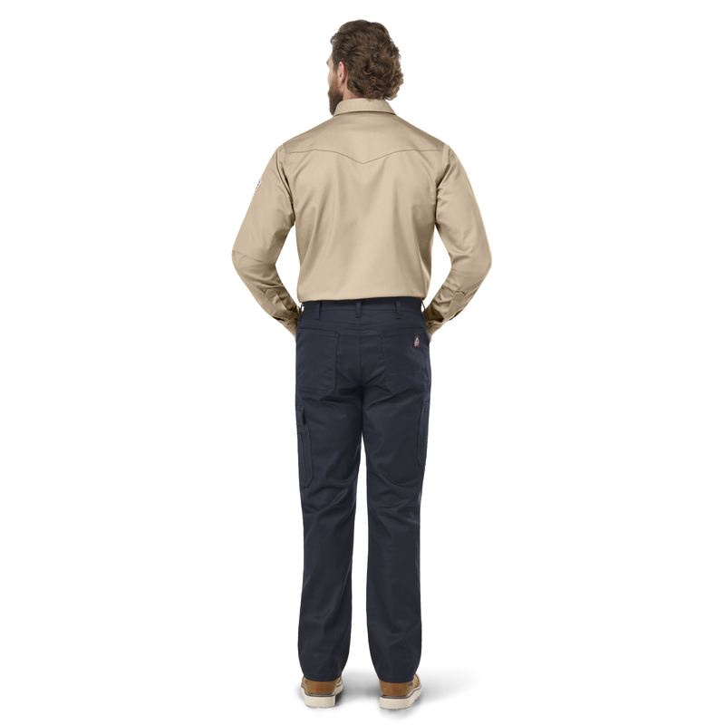 Men's Midweight Excel FR Snap-Front Uniform Shirt image number 5