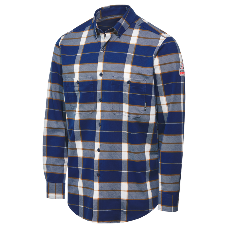 Bulwark FR Flex Knit Button Down Shirt image number 3