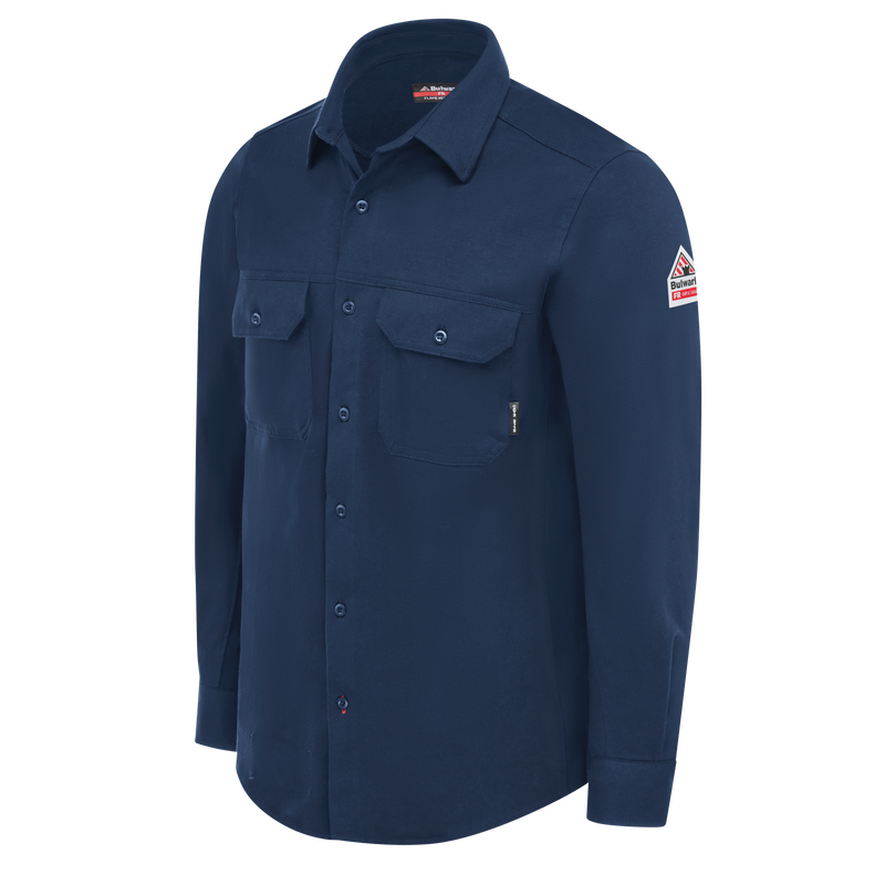 Bulwark FR Flex Knit Button Down Shirt image number 3
