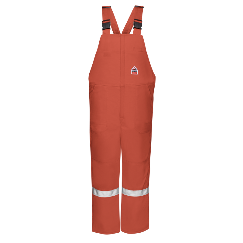 Men's Midweight Excel FR&reg; ComforTouch&reg; Deluxe Insulated Bib Overall with Reflective Trim image number 0