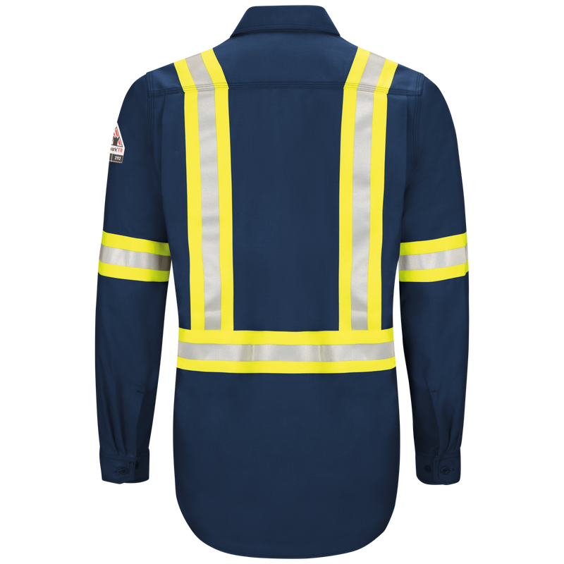 iQ Series&reg; Endurance Men's FR Enhanced Visibility Work Shirt image number 1