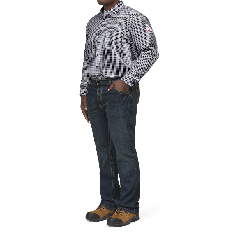 Bulwark FR Flex Knit Button Down Shirt image number 7