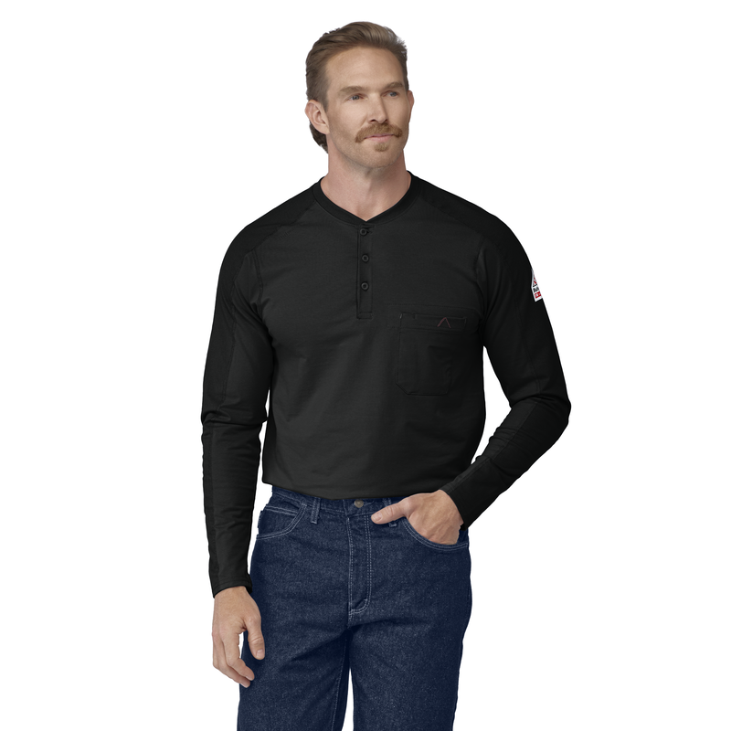 Men's Flex Knit Henley image number 0