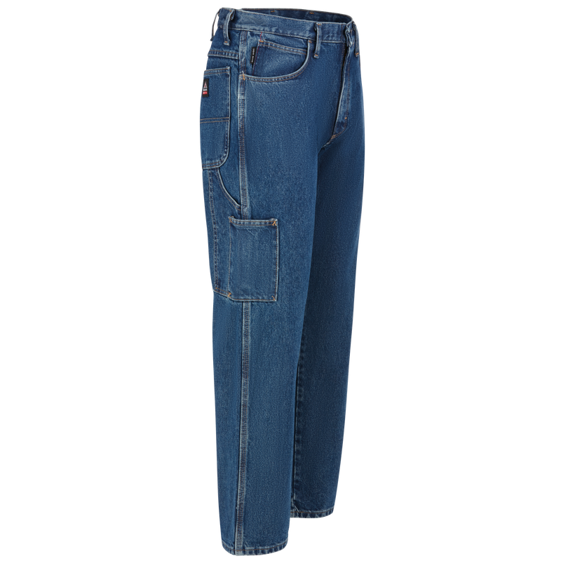 Men's Heavyweight Excel FR Denim Dungaree image number 6