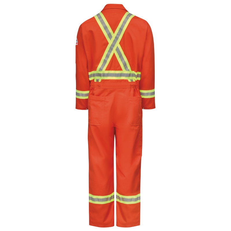 Men's Midweight FR Premium Coverall with Reflective Trim image number 1