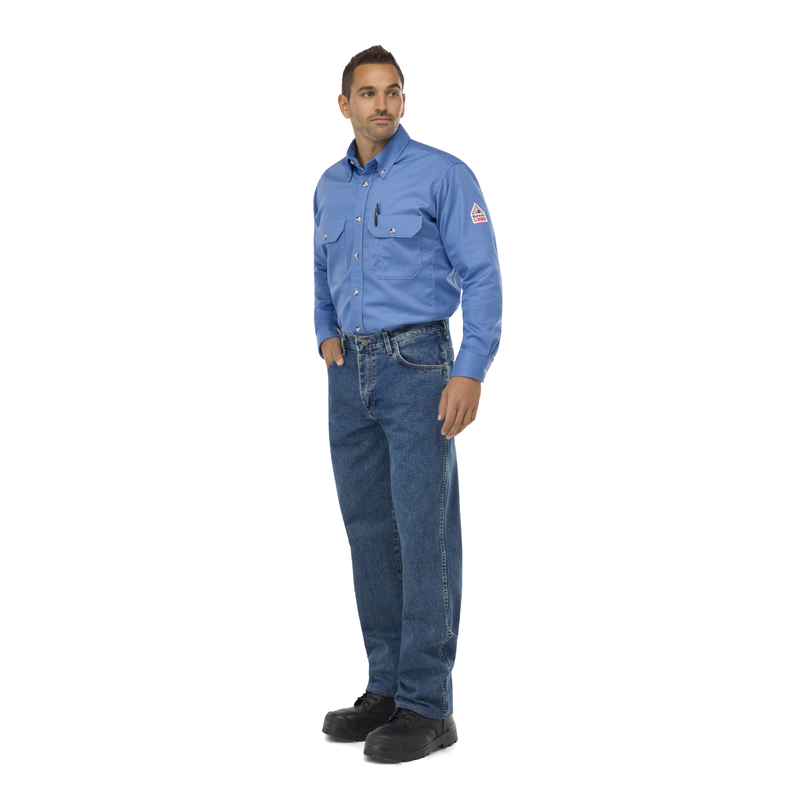 Men's Loose FR Stonewashed Jean image number 11