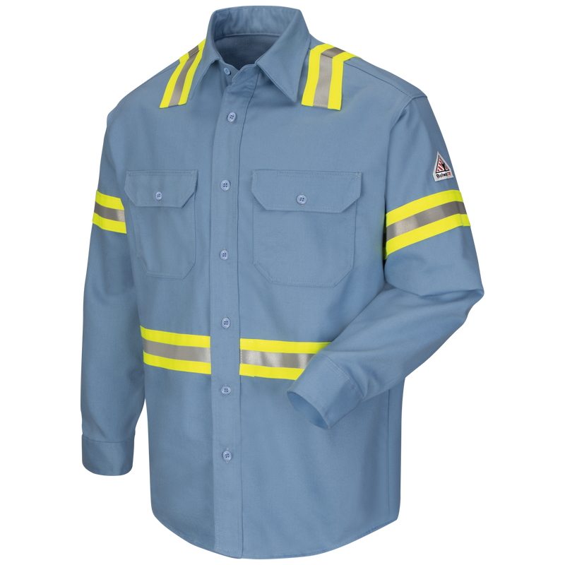 Men's Midweight FR Enhanced Visibility Uniform Shirt image number 0