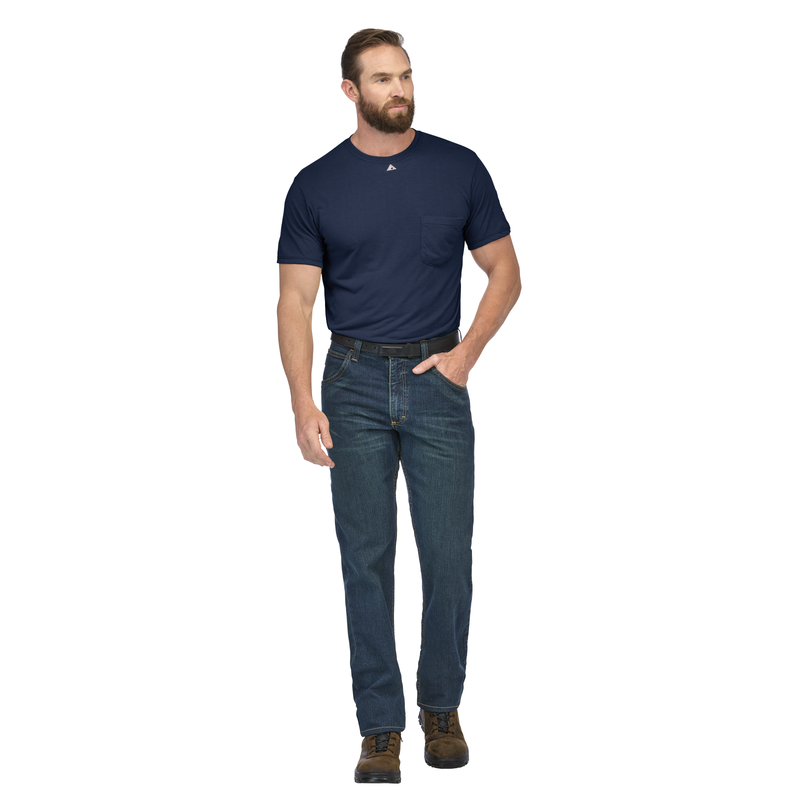 Men's Straight Fit Jean with Stretch image number 5