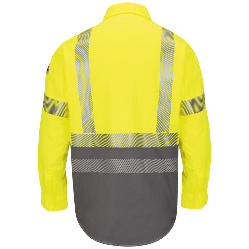 Men's Hi-Visibility Color-Block Uniform Shirt image number 1