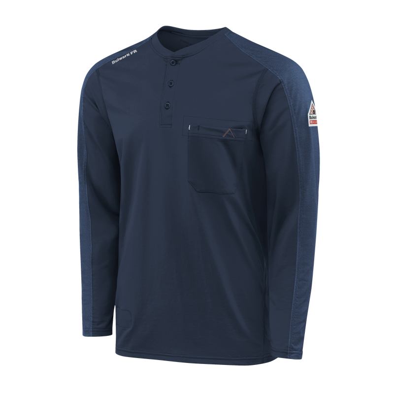 Men's Flex Knit Henley image number 3