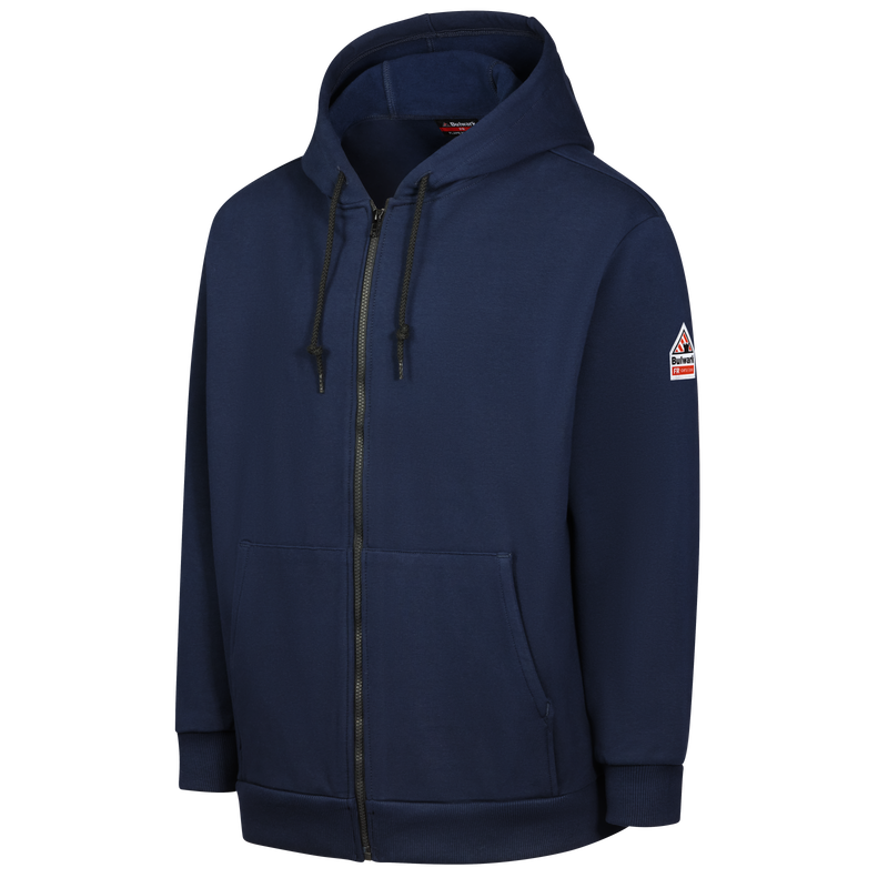 Men's Fleece FR Zip-Front Hooded Sweatshirt image number 3