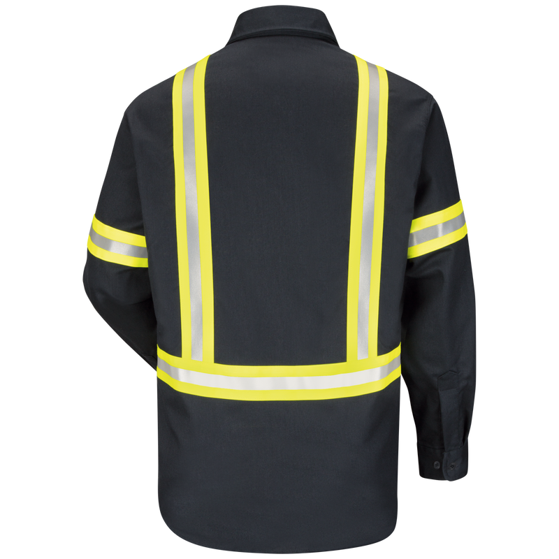 Men's Midweight FR Enhanced Visibility Uniform Shirt image number 1