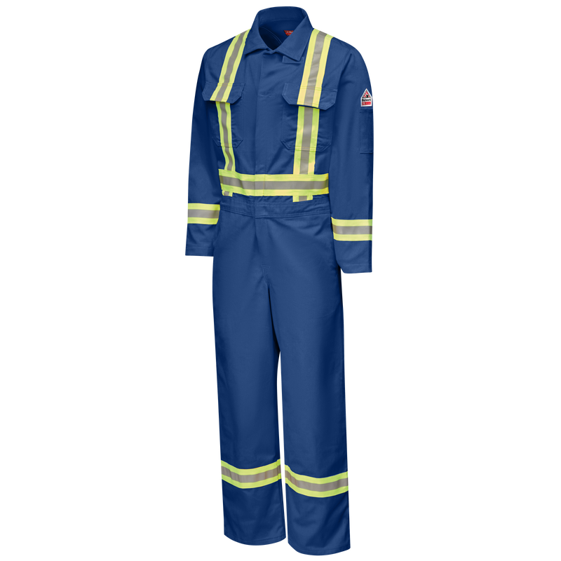 Men's Midweight FR Premium Coverall with Reflective Trim image number 3