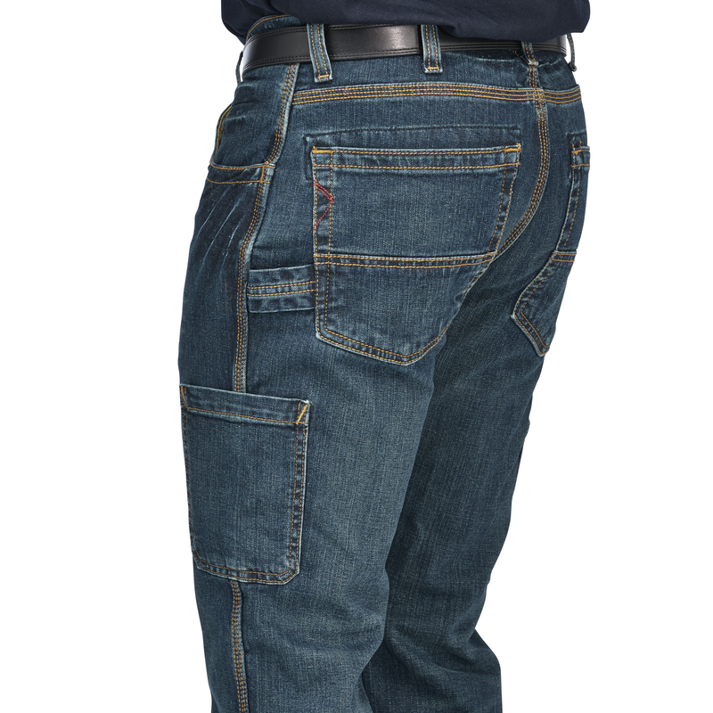 Men's Stretch Denim Dungaree image number 18