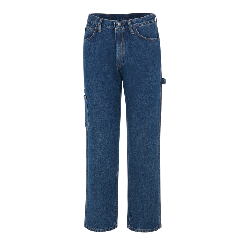 Men's Heavyweight Excel FR Denim Dungaree image number 4