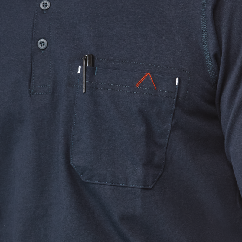 Men's Flex Knit Henley image number 13