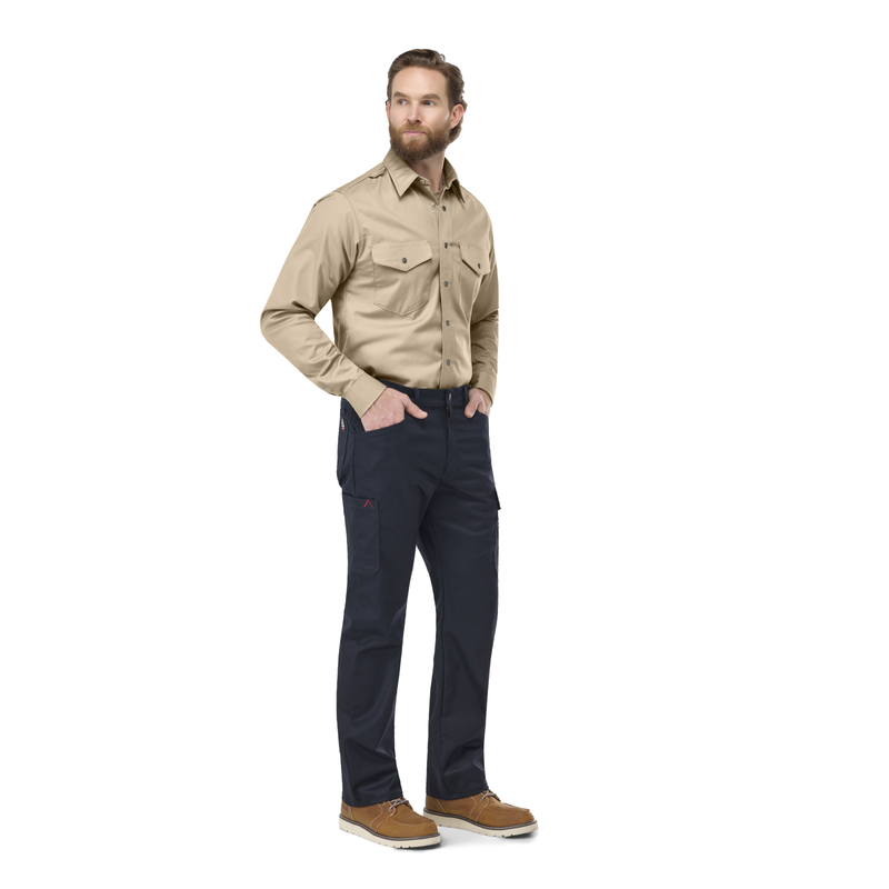 Men's Midweight Excel FR Snap-Front Uniform Shirt image number 7