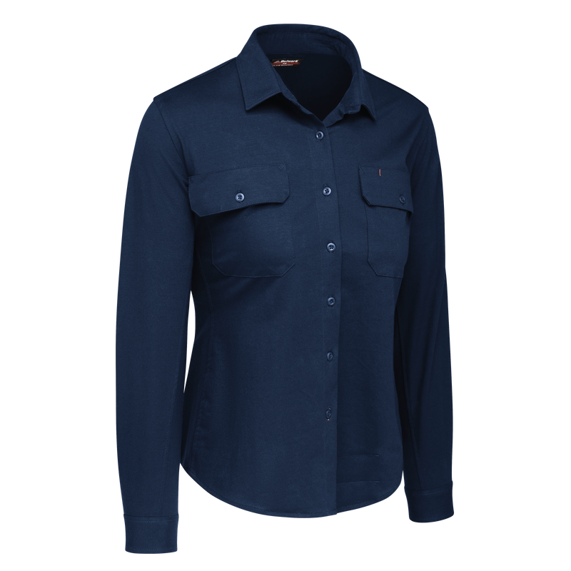 Women's Flex Knit Button Down Shirt image number 2