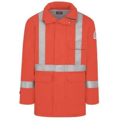 Men's Heavyweight FR Insulated Deluxe Parka with 2" Reflective Striping