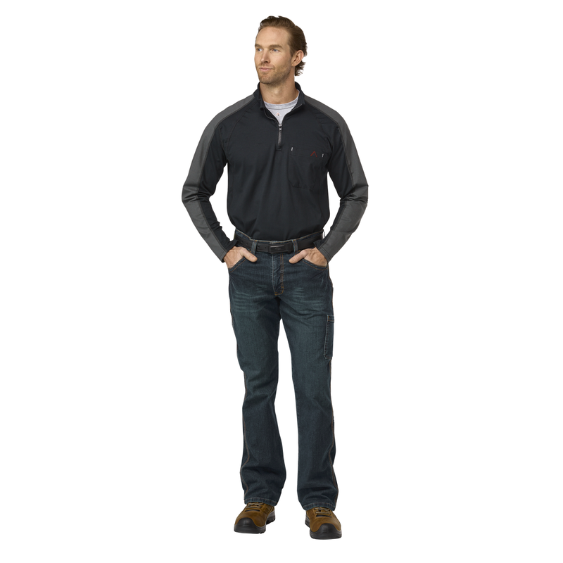 Men's 1/4 Zip Flex Knit image number 4